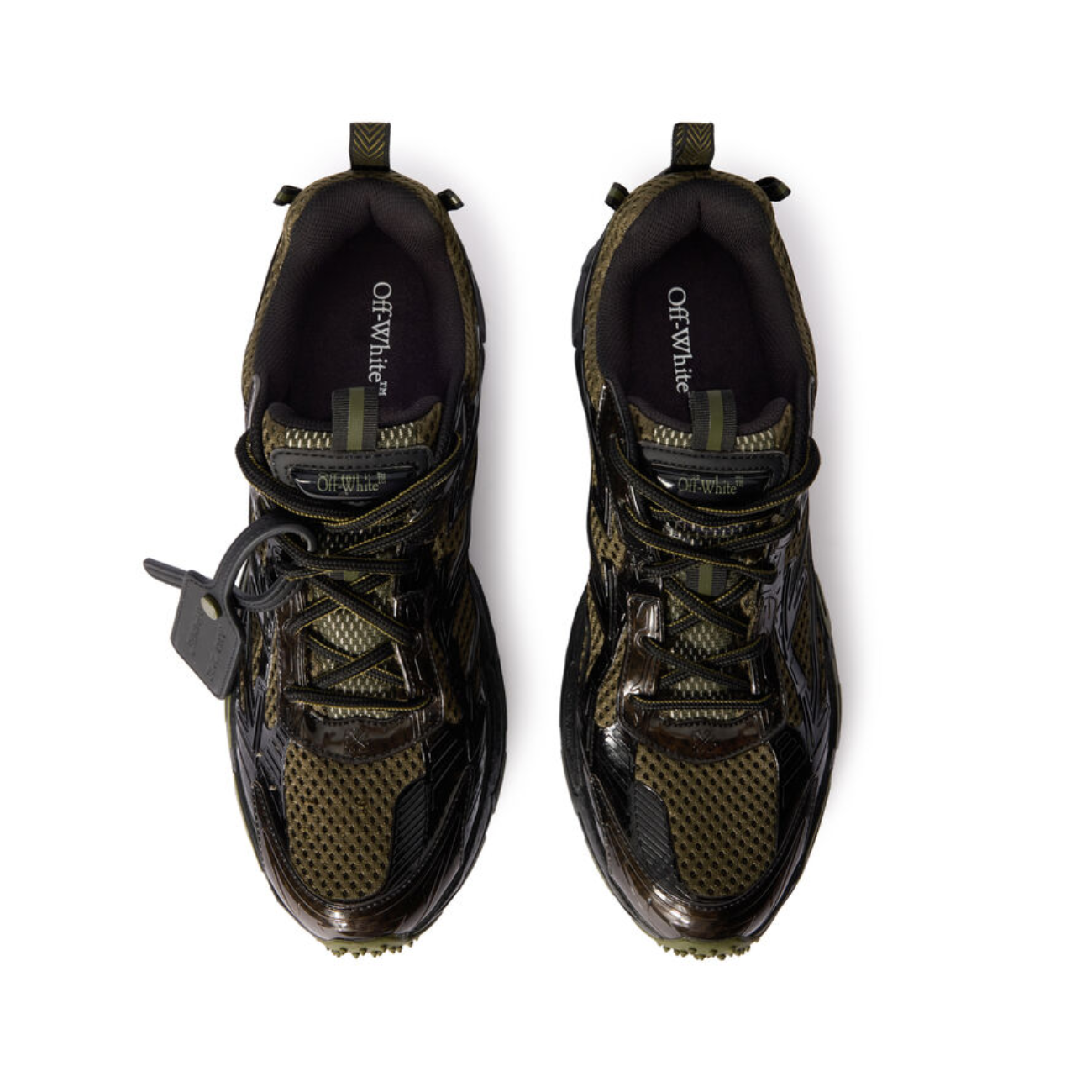 Off-White Be Right Back Kaki/Black
