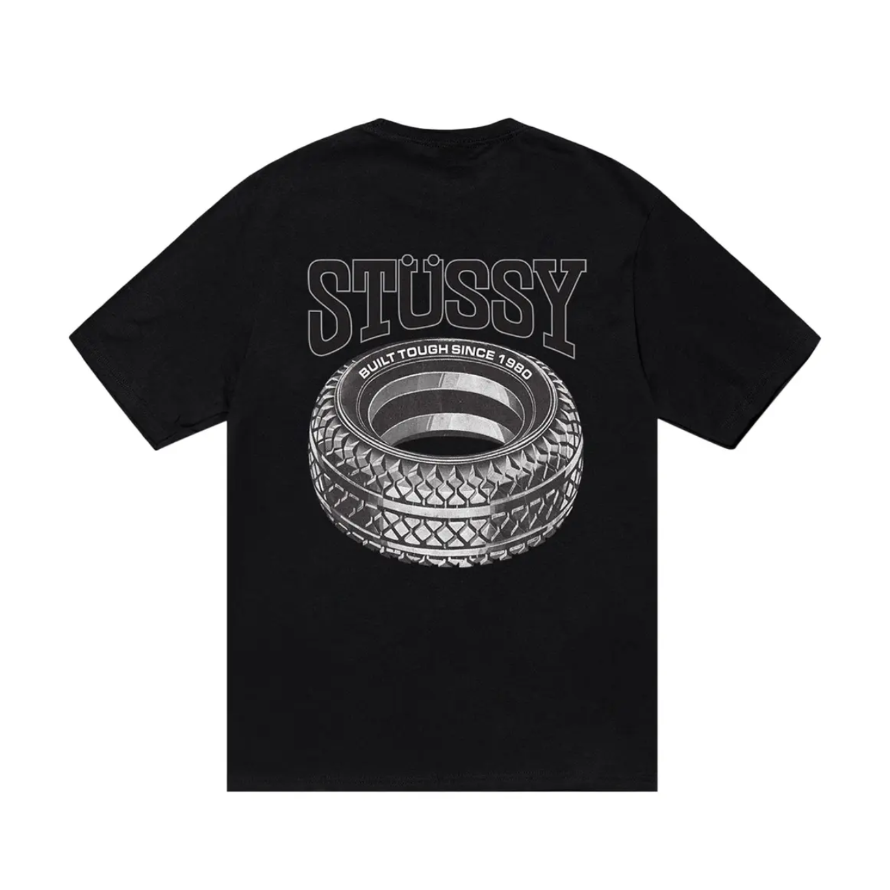 Polera Stussy Tough Tread Black