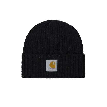 Gorro Carhartt WIP Anglistic Beanie Speckled Black