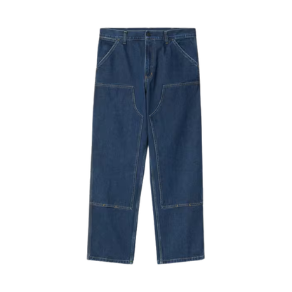 Pantalon Carhartt WIP Double Knee Blue Stone Washed