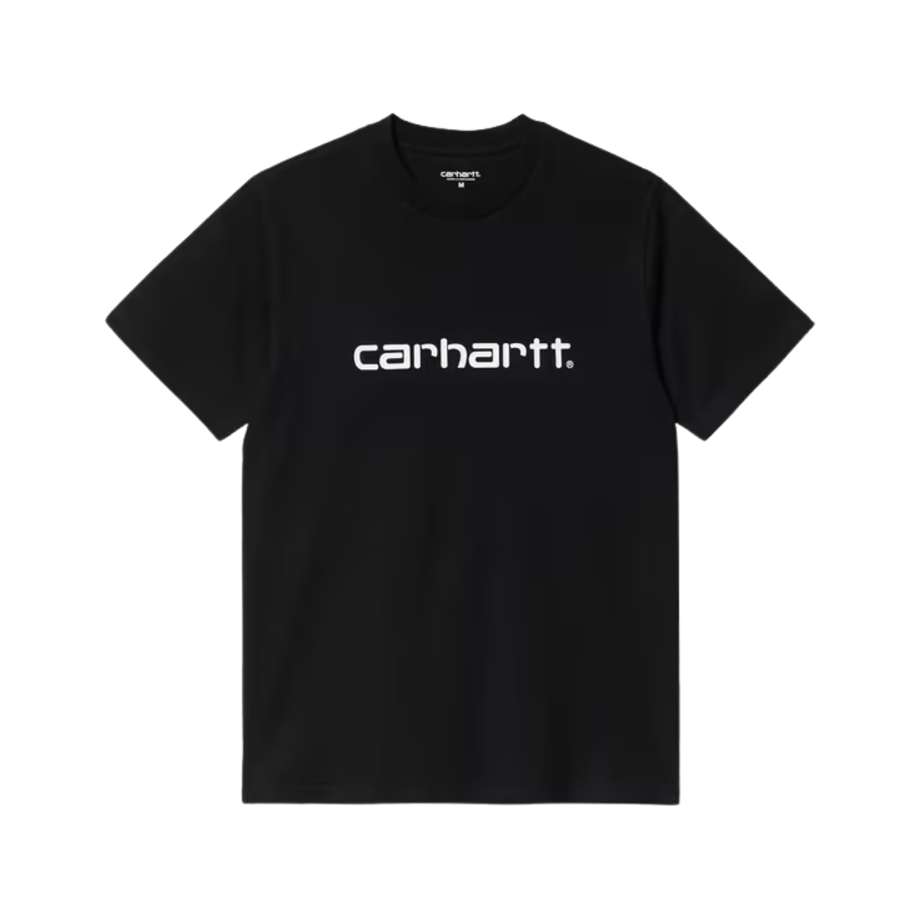 Polera Carhartt WIP S/S Script Black