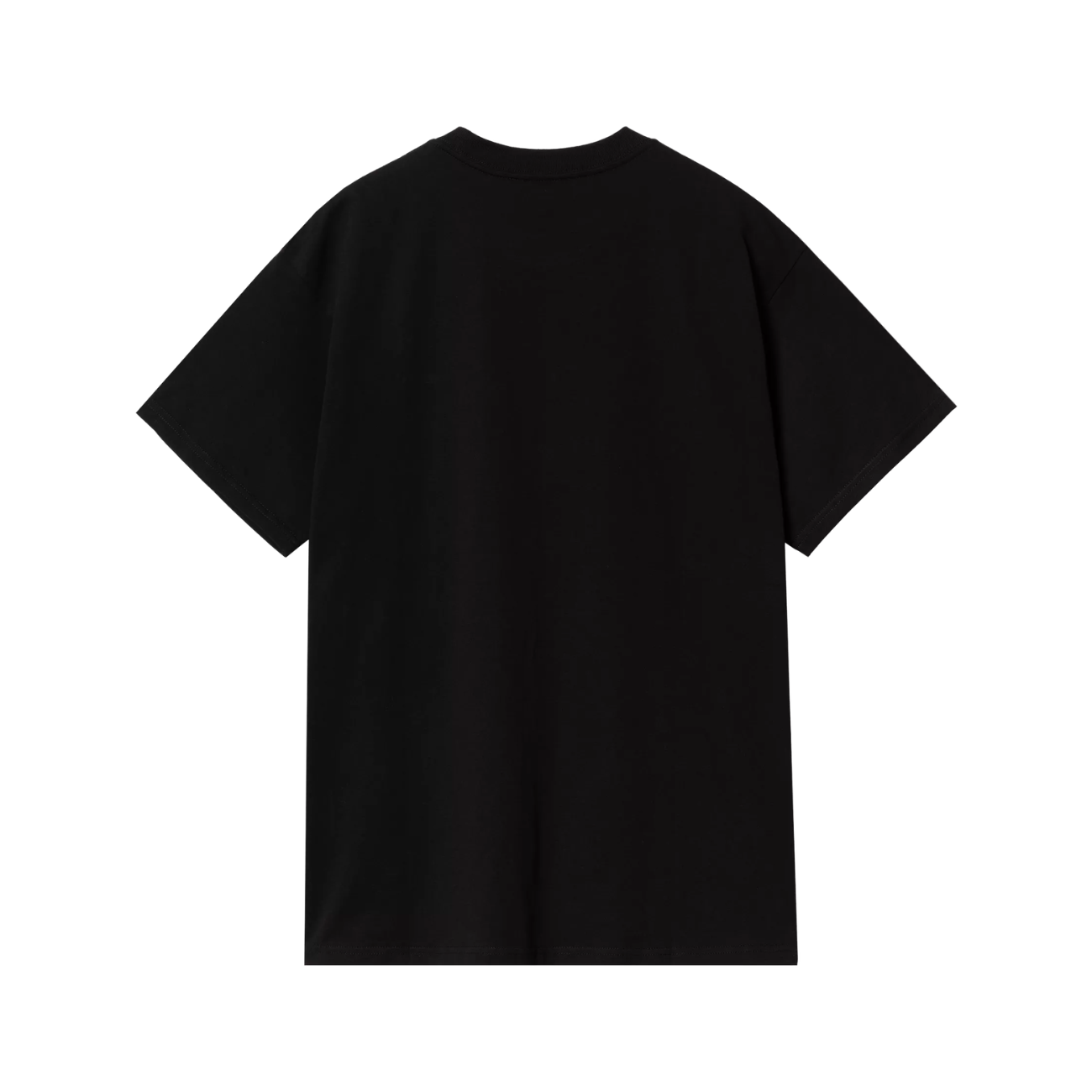 Polera Carhartt WIP S/S Script Embroidery Black