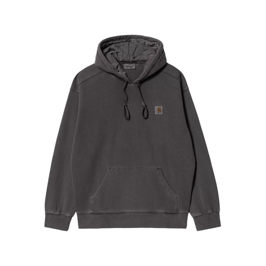 Poleron Carhartt WIP Nelson Black Garment Dyed
