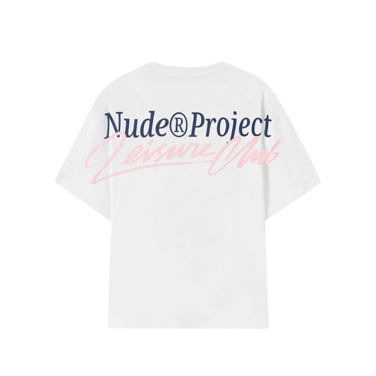 Polera Nude Leisure Club White
