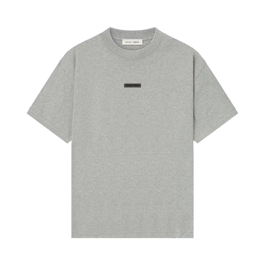 Polera Essentials Classic Concrete Heather FW25