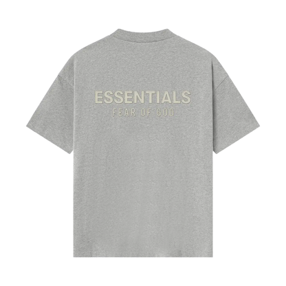 Polera Essentials Classic Concrete Heather FW25