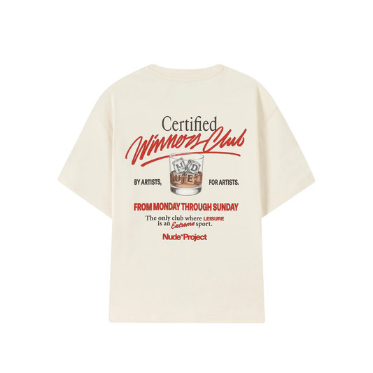 Polera Nude Winners Club Ivory