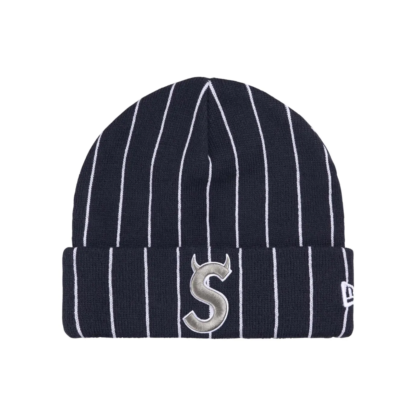 Gorro Supreme New Era Devil S Logo Beanie Stripe