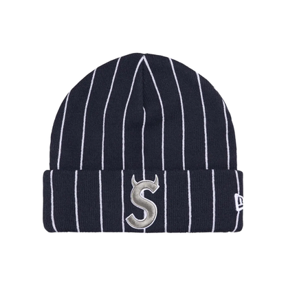 Gorro Supreme New Era Devil S Logo Beanie Stripe