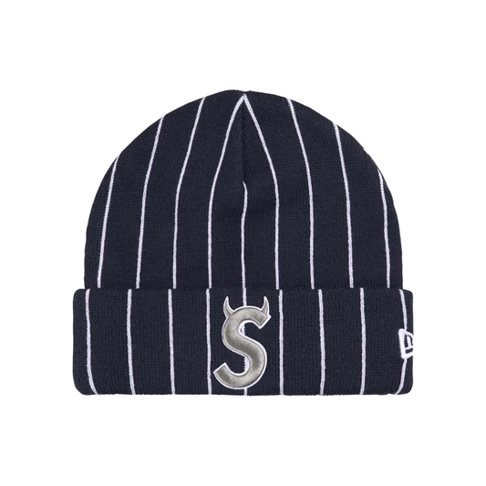 Gorro Supreme New Era Devil S Logo Beanie Stripe