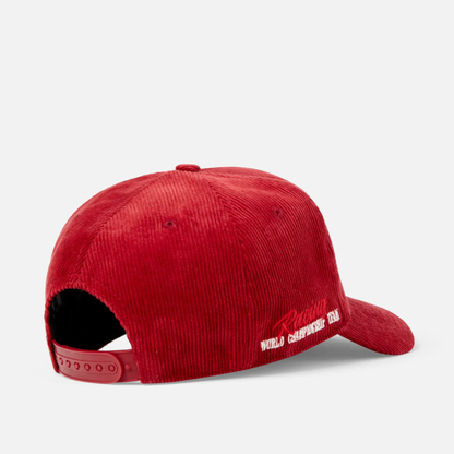 Gorro Duke+Dexter Duke Red Corduroy Cap