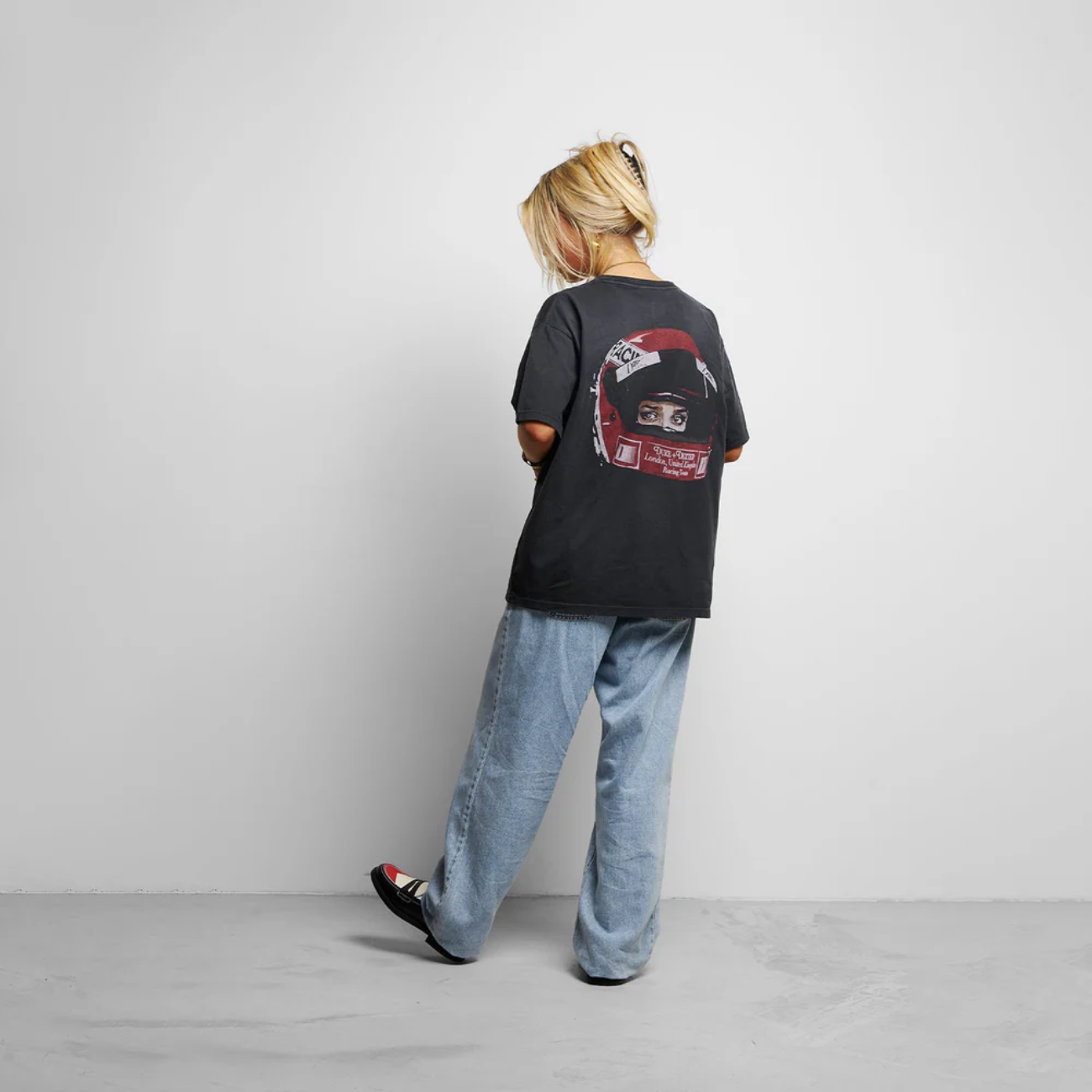 Polera Duke+Dexter DR1 Helmet Washed Black