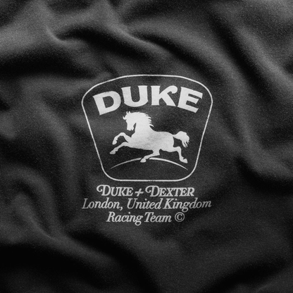 Polera Duke+Dexter DR Sponsors Washed Black Mono