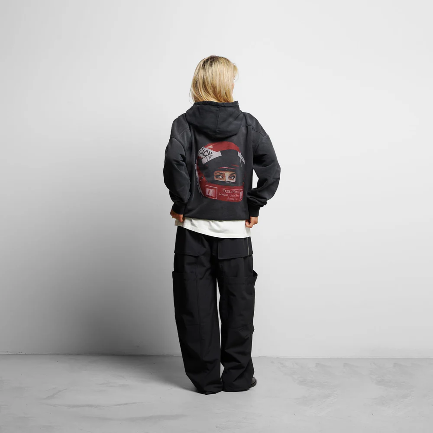 Poleron Duke+Dexter DR1 Helmet Washed Black