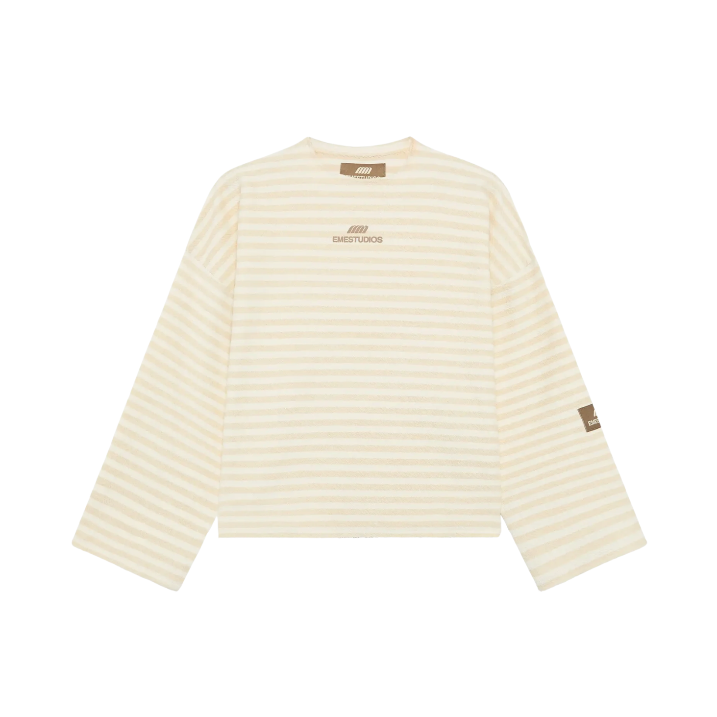 Poleron Eme Studios Sade Off Sand Reverse Crewneck