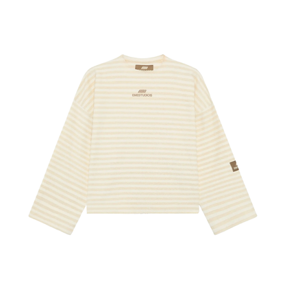 Poleron Eme Studios Sade Off Sand Reverse Crewneck