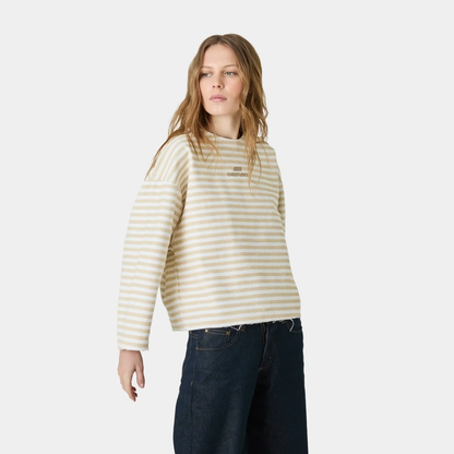 Poleron Eme Studios Sade Off Sand Reverse Crewneck