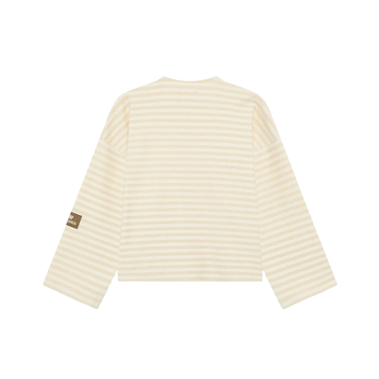 Poleron Eme Studios Sade Off Sand Reverse Crewneck