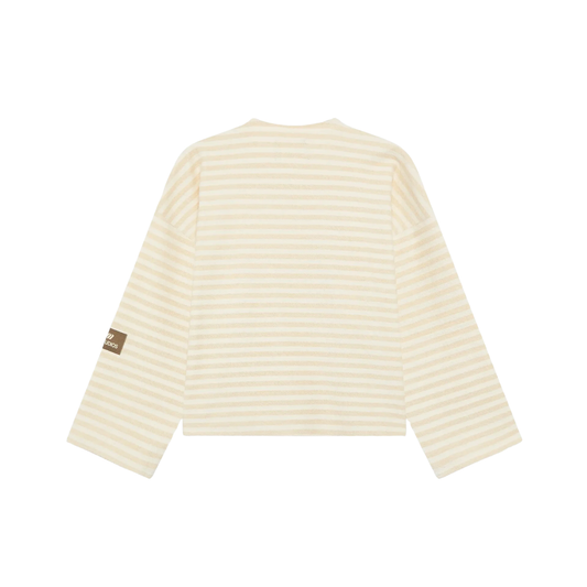 Poleron Eme Studios Sade Off Sand Reverse Crewneck