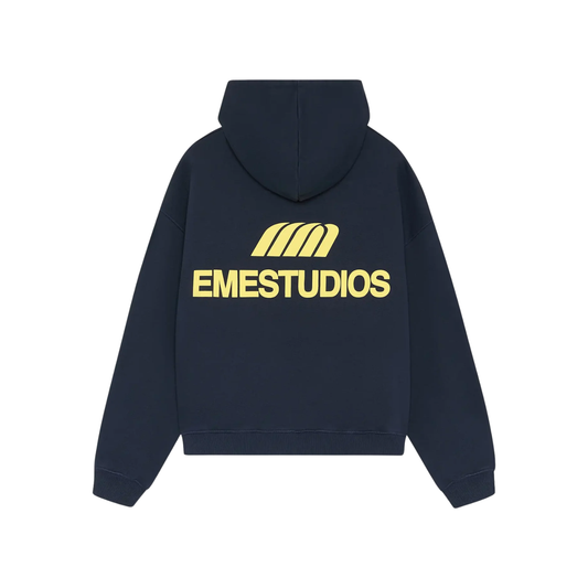 Poleron Eme Studios Uniform Navy Oversized