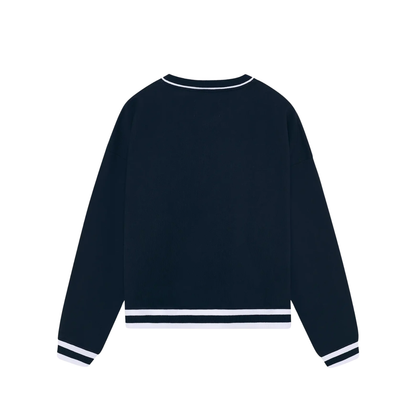 Poleron Eme Studios Academy Navy Oversized
