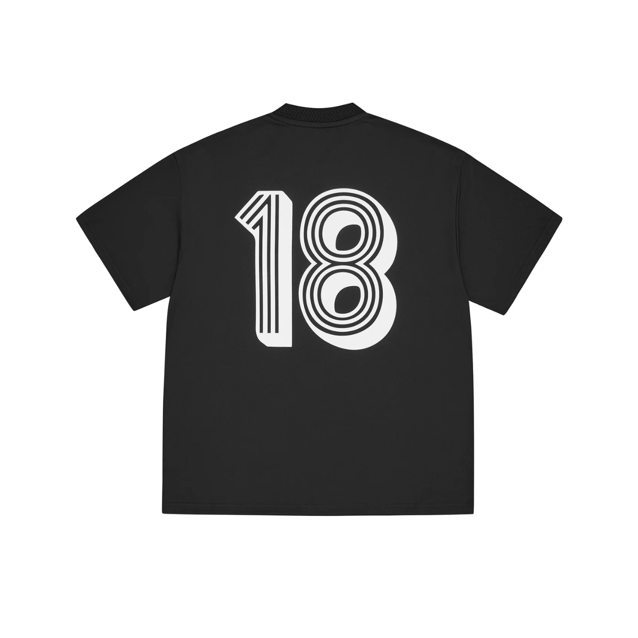 Polera Corteiz Ghini Football Jersey Black
