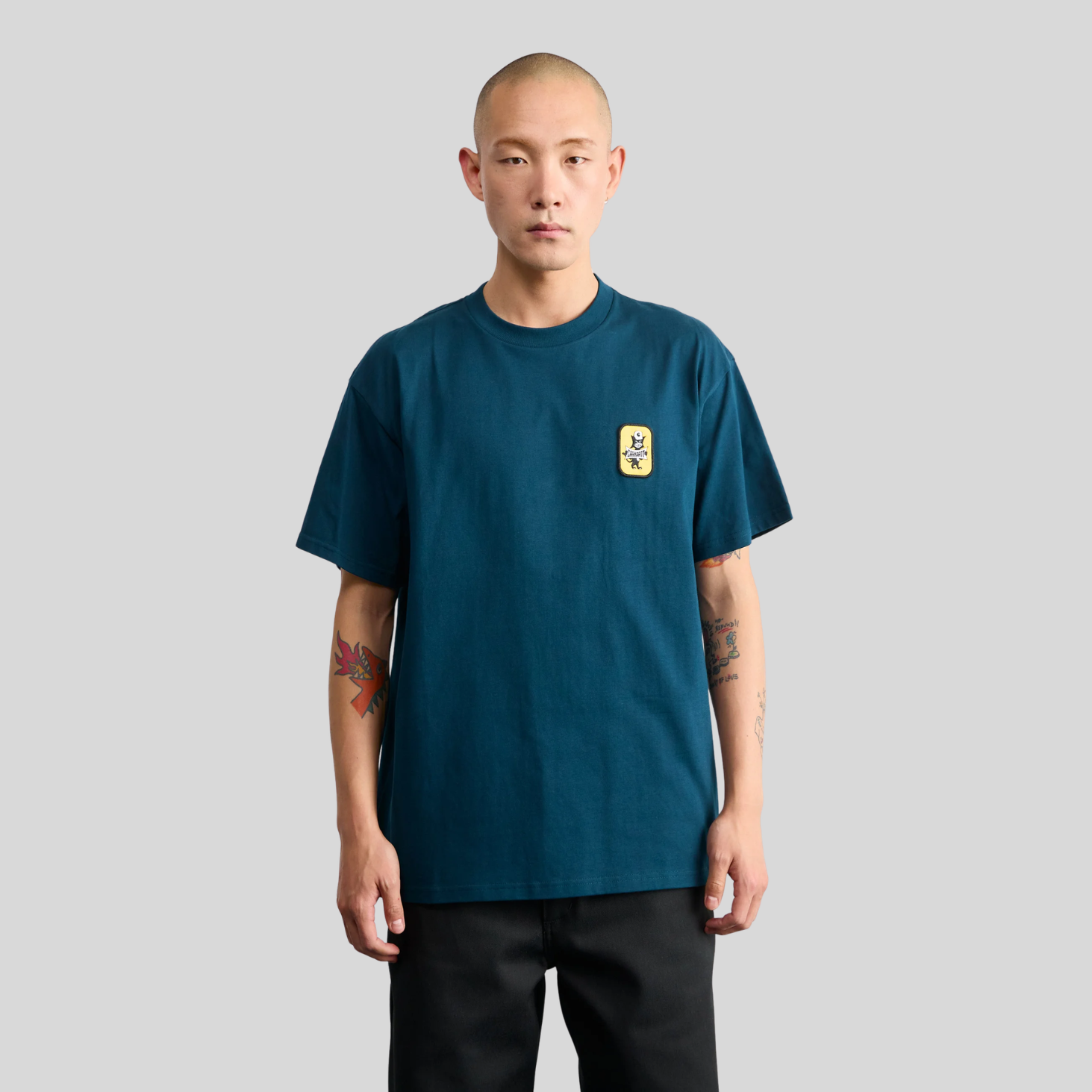 Polera Carhartt WIP Signal Duck Blue