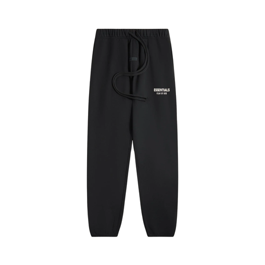 Pantalon Essentials Classic Fit Fleece Jet Black SS25