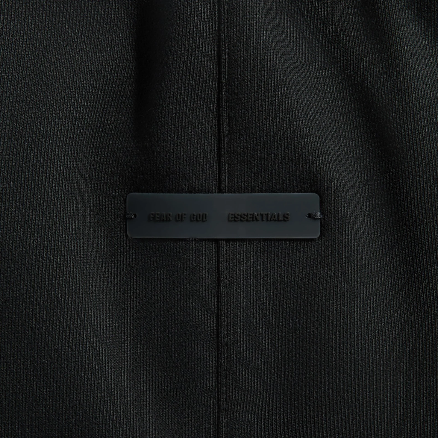 Pantalon Essentials Classic Fit Fleece Jet Black SS25