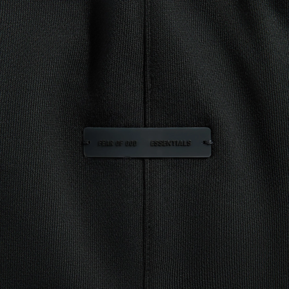 Pantalon Essentials Classic Fit Fleece Jet Black SS25