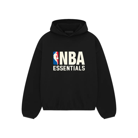 Poleron Essentials x NBA Black FW24