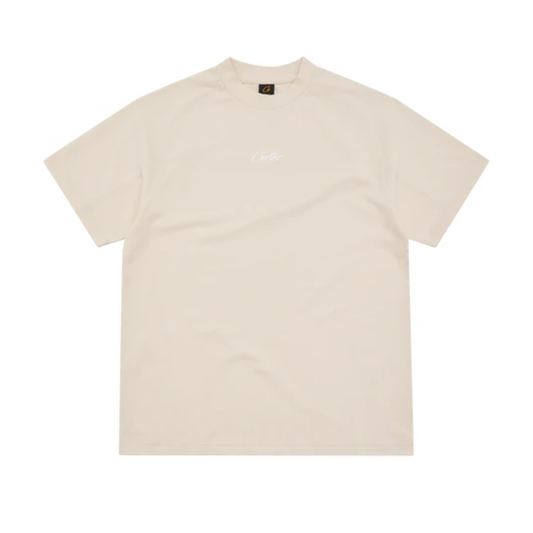 Polera Corteiz HMP Panel Cream