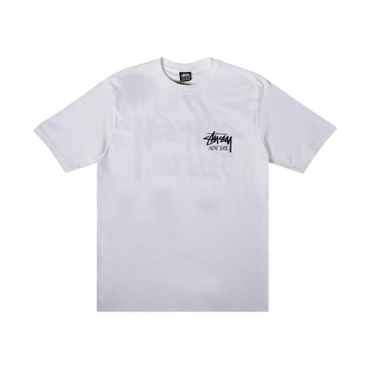 Polera Stussy Stock New York White