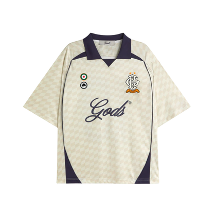 Polera Gods Brand Team Gods 10 Cream