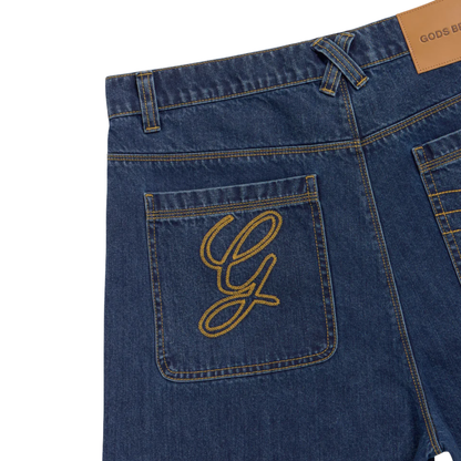 Pantalon Gods Brand Soulmate Denim Jeans Navy