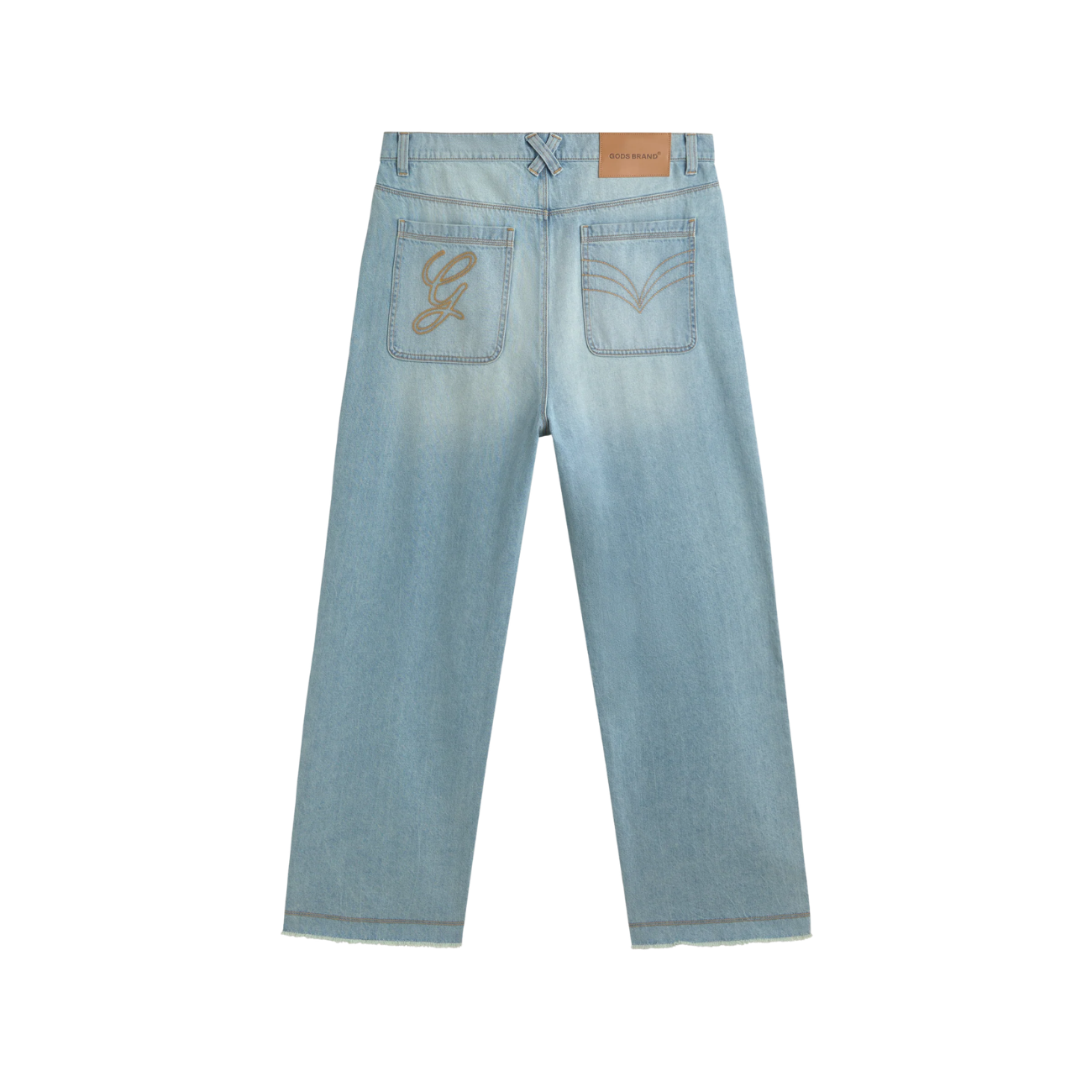 Pantalon Gods Brand Soulmate Denim Jeans Light Blue