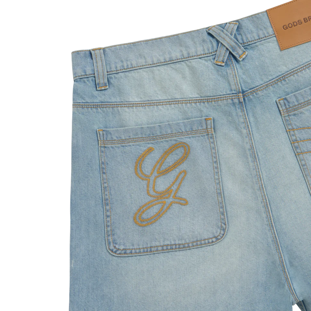 Pantalon Gods Brand Soulmate Denim Jeans Light Blue