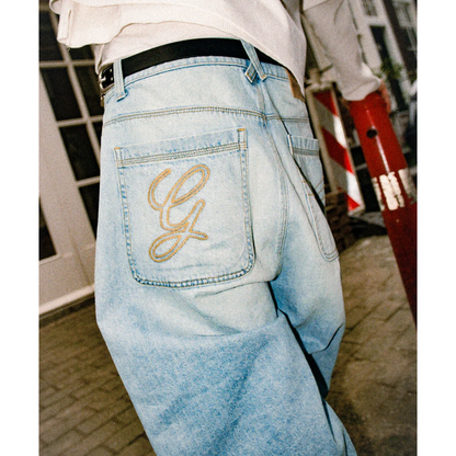 Pantalon Gods Brand Soulmate Denim Jeans Light Blue
