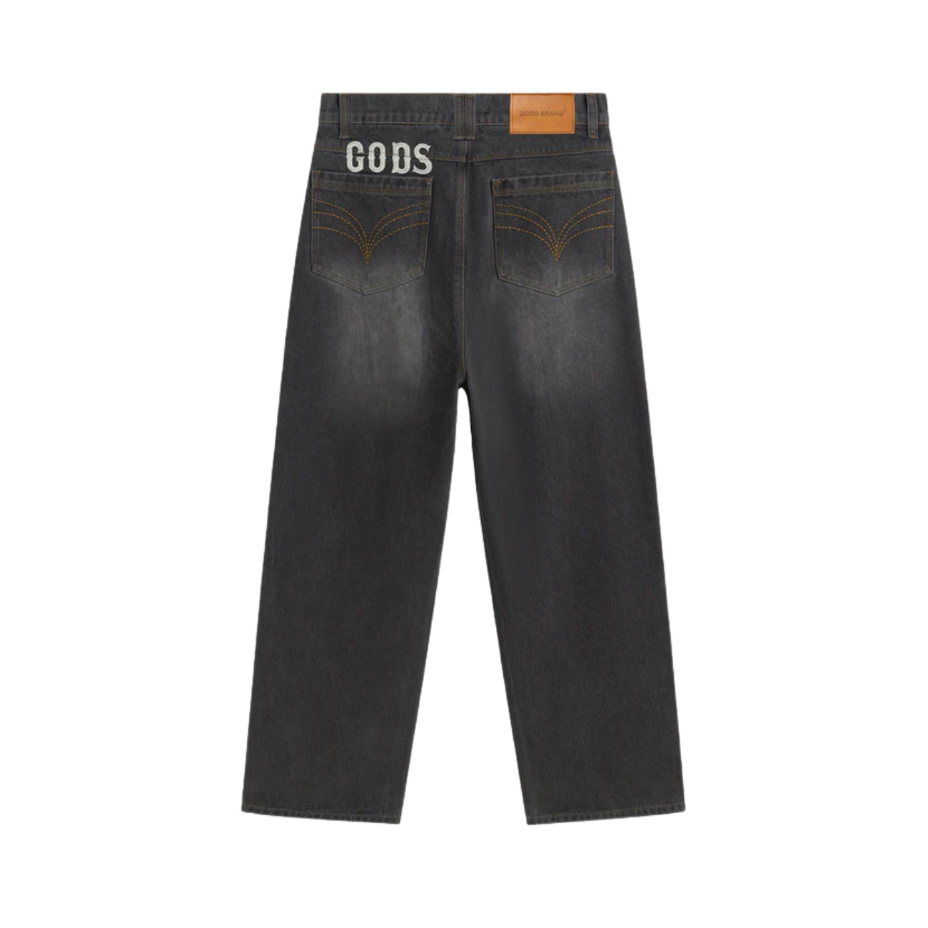Pantalon Gods Brand Baggy Jeans Dark Grey