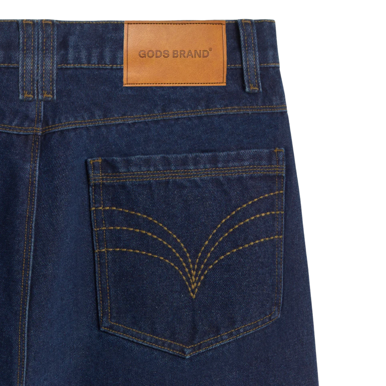Pantalon Gods Brand Baggy Jeans Navy