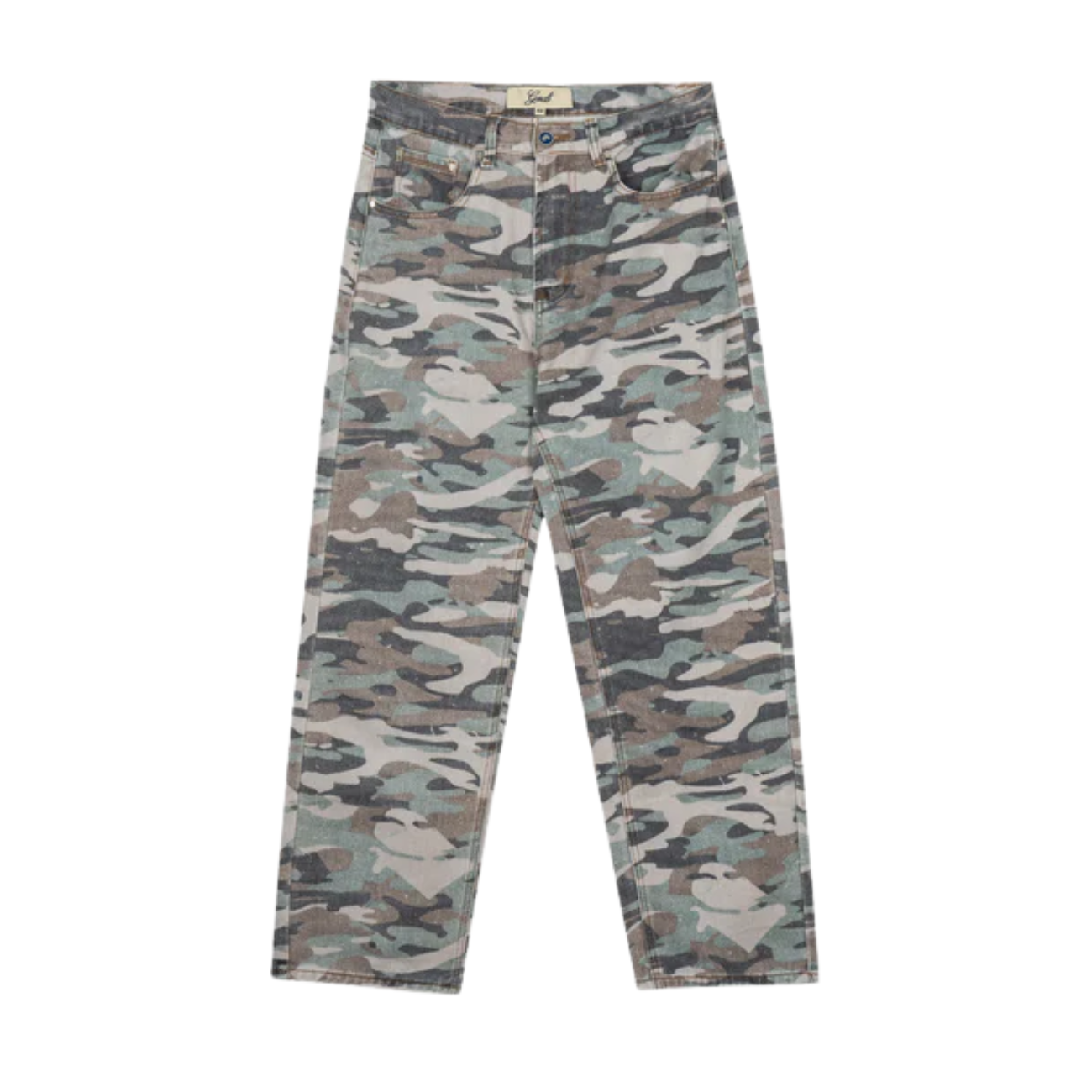 Pantalon Gods Brand Camouflage Military Green