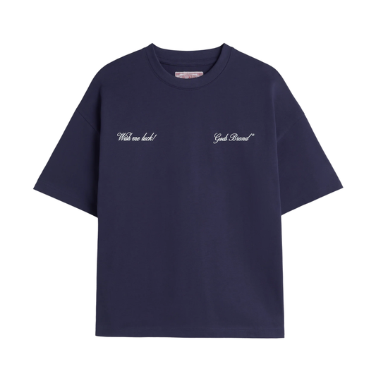 Polera Gods Brand Red Dice Navy