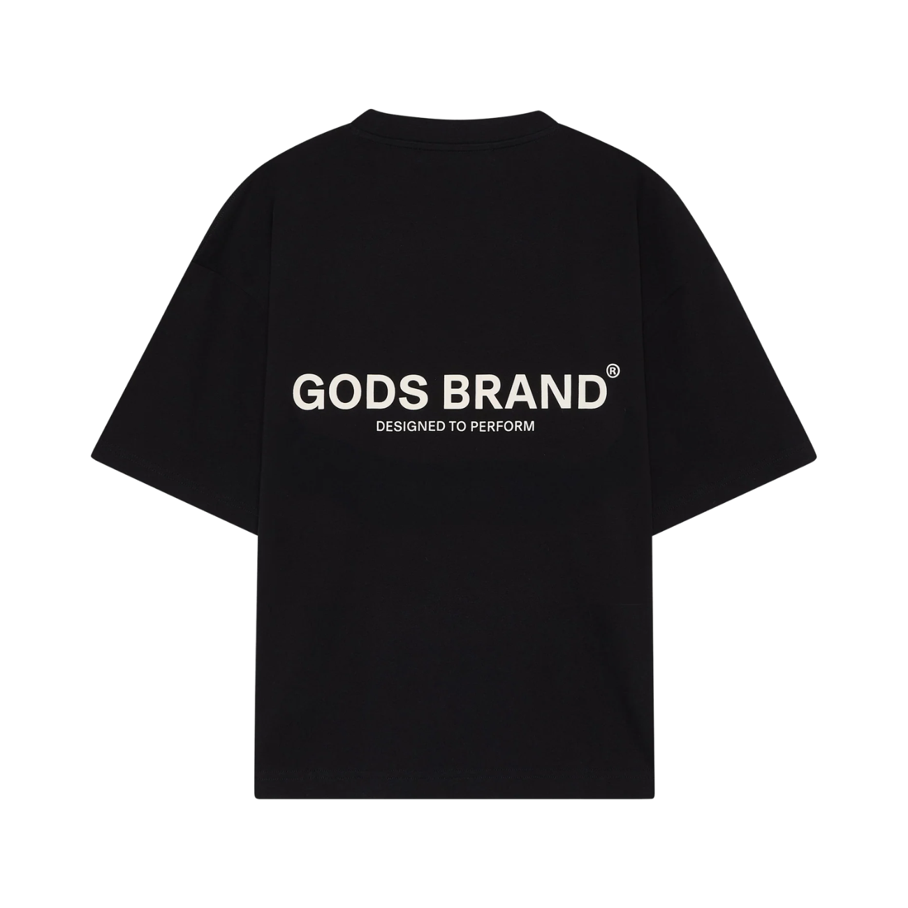 Polera Gods Brand Performance Boxy Black