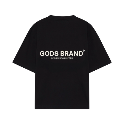 Polera Gods Brand Performance Boxy Black