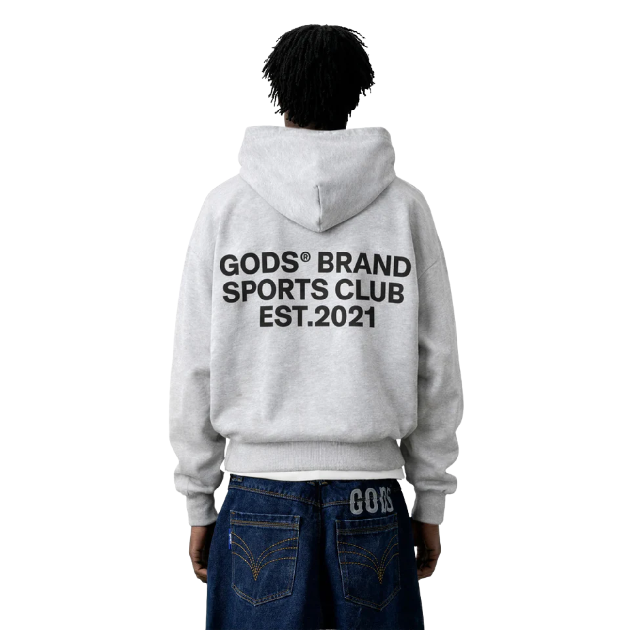 Poleron Gods Brand Sports Club Grey