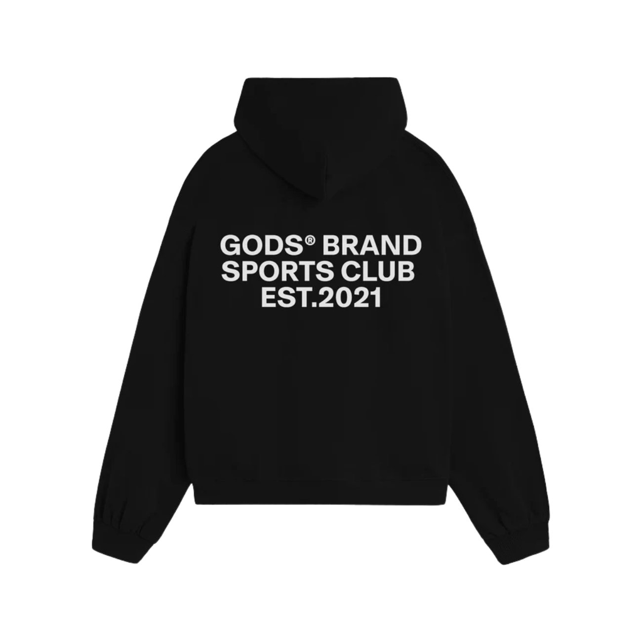 Poleron Gods Brand Sports Club Black