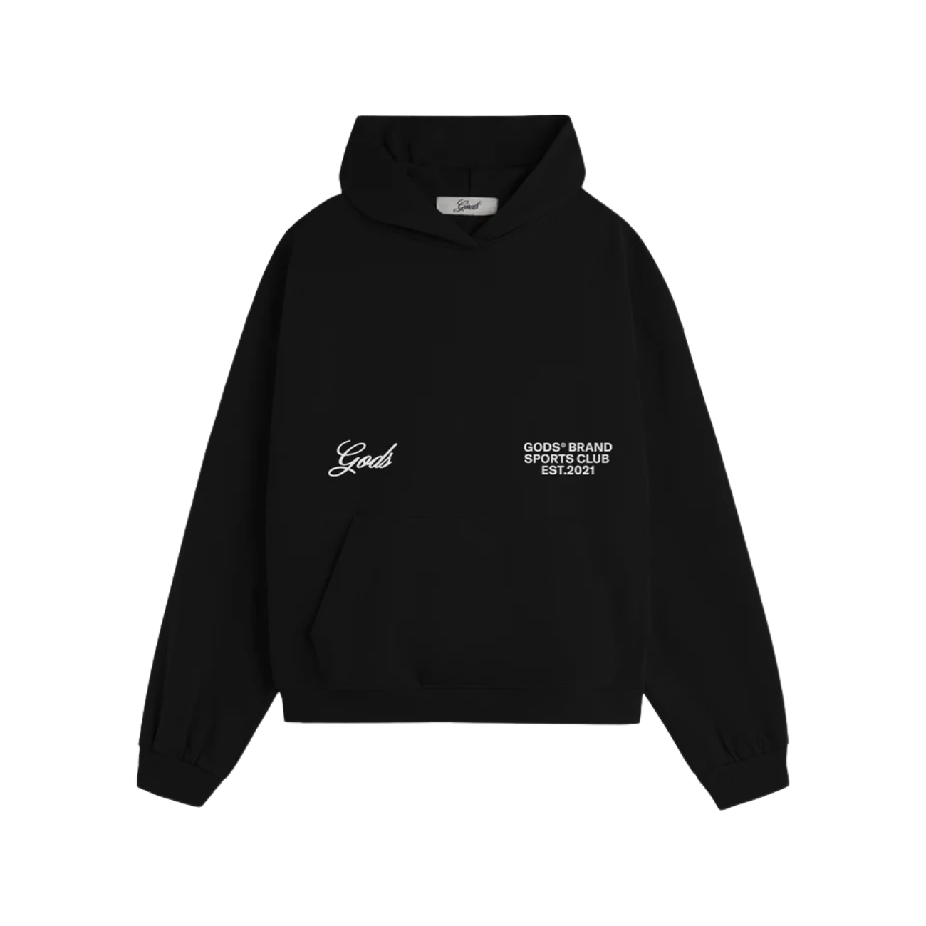 Poleron Gods Brand Sports Club Black