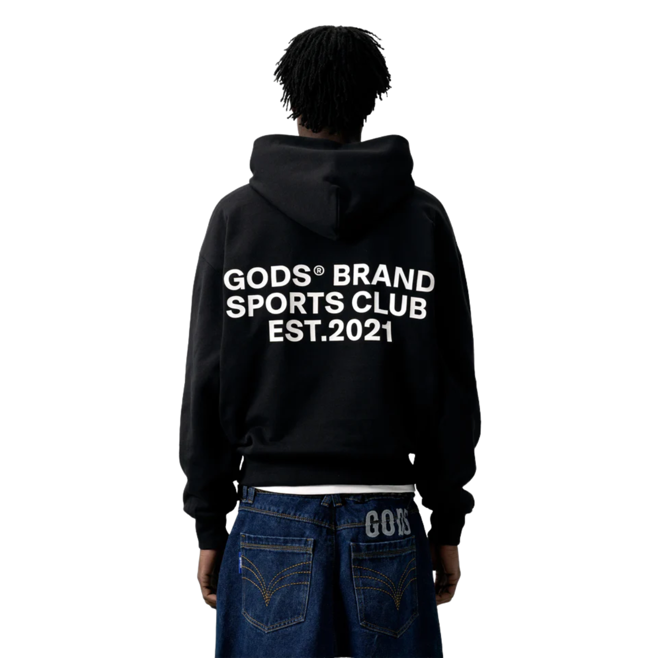 Poleron Gods Brand Sports Club Black