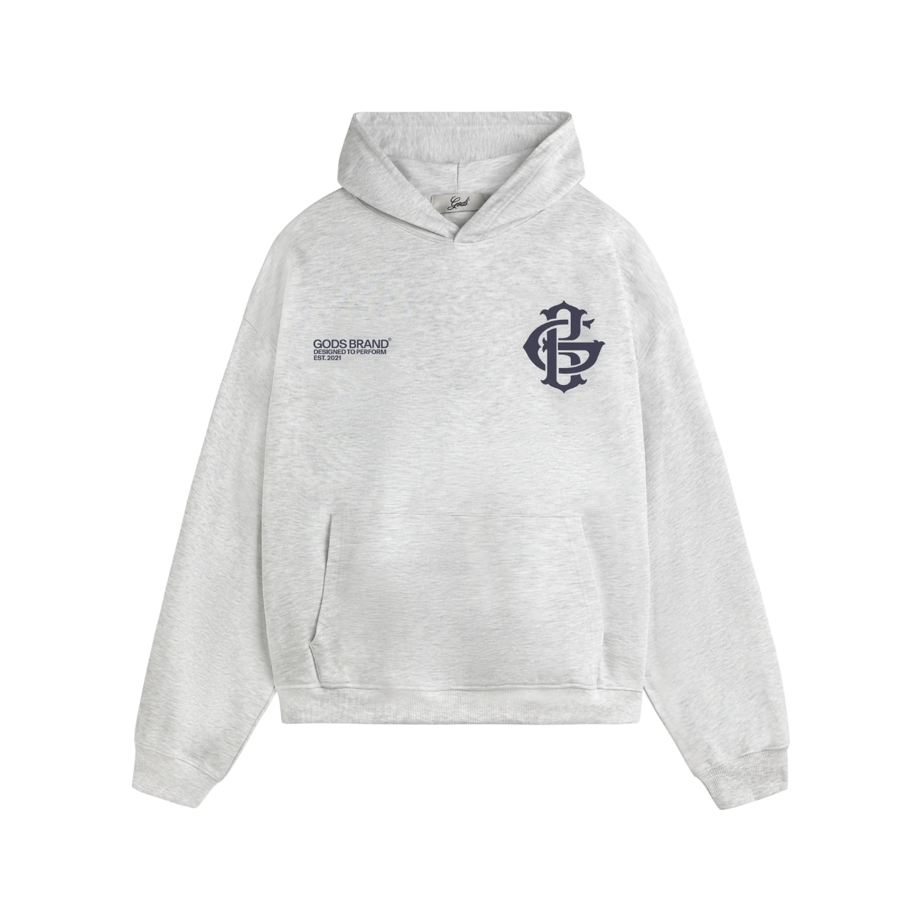 Poleron Gods Brand GB Logo Grey