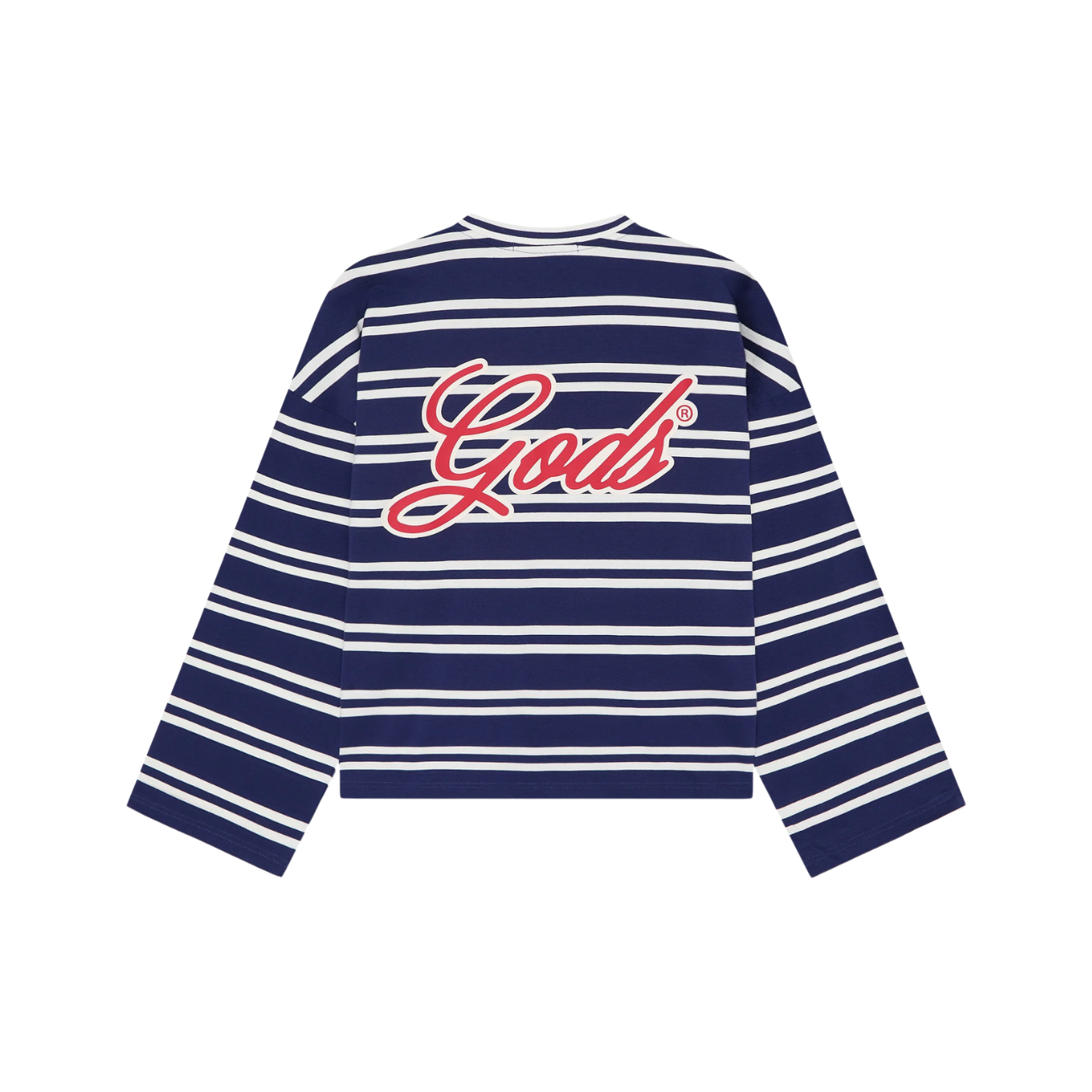 Polera Gods Brand Gods Star Striped LS Navy